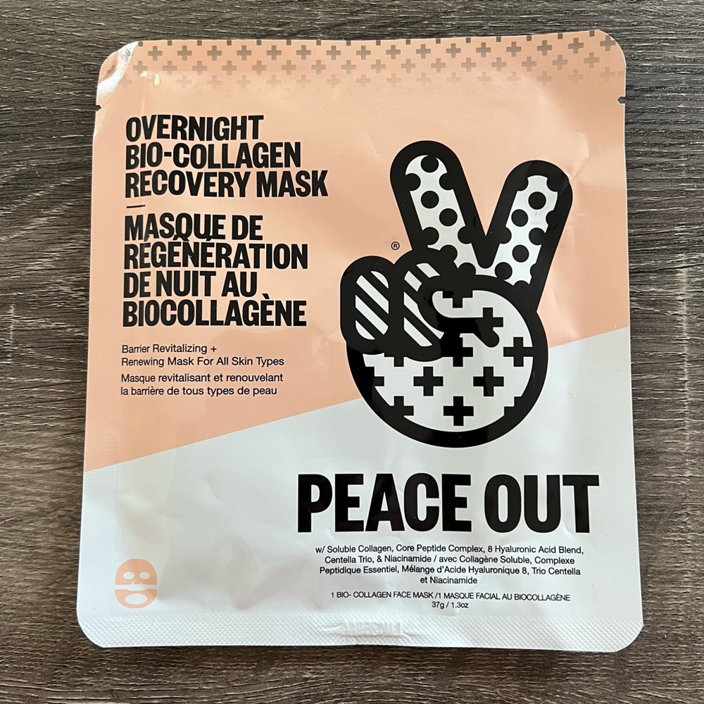 Peace Out Overnight Barrier Hydrating Bio-Collagen Recovery Mask